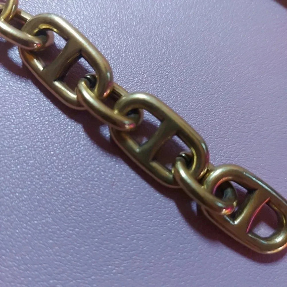 Fashion Antique Gold Brush Tone Purse Strap Extender for Coach Bag - NWOT - Picture 5 of 7